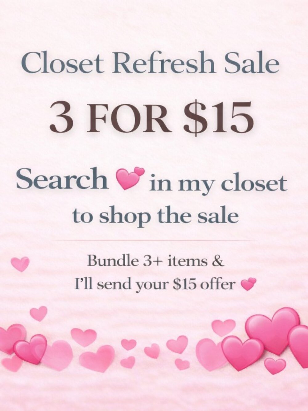 💕 3/15 Closet sale